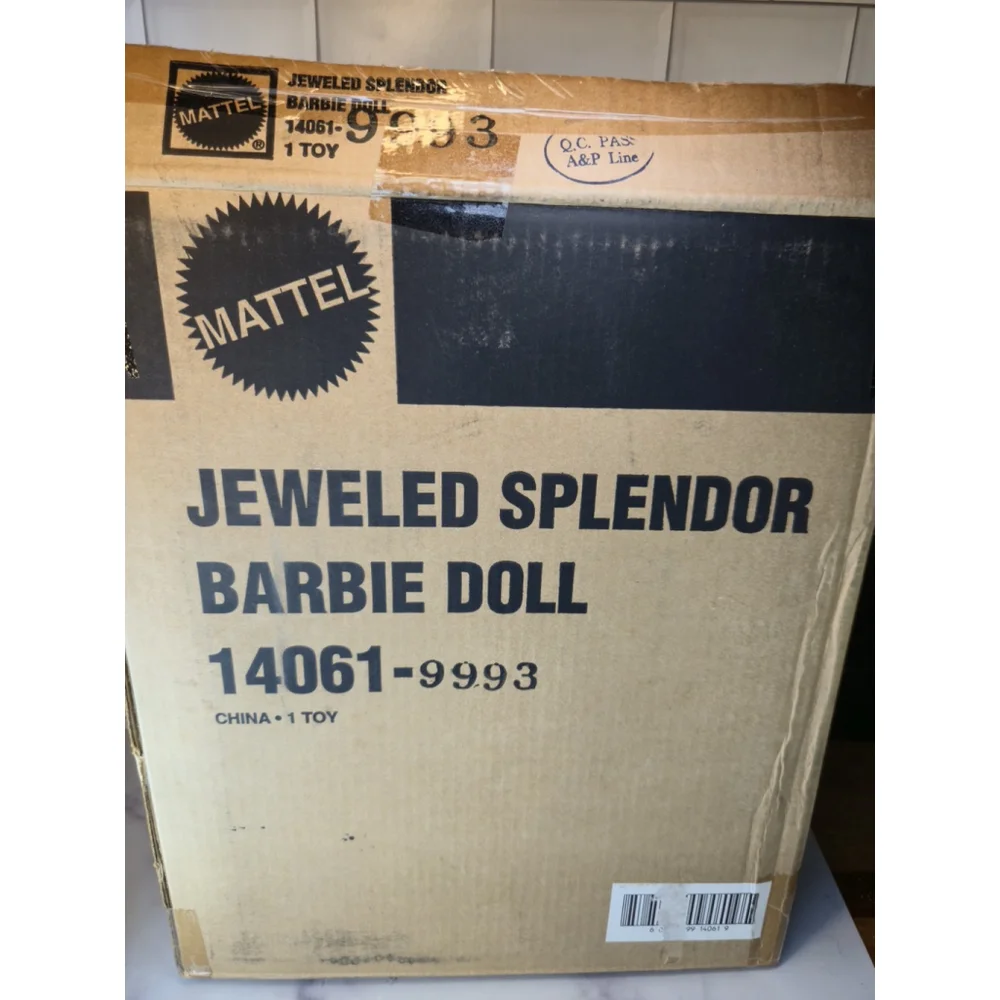 1995 Jeweled Splendor Barbie #14061 FAO Schwarz Signature NRFB‎